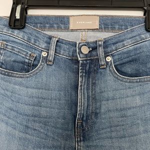 Everlane High-Rise Skinny Jean, 26, mid blue